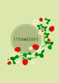 Strawberry Green (Lace paper)