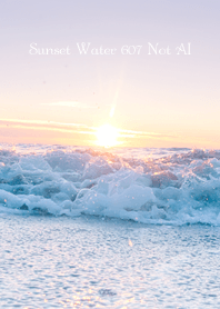 Sunset Water 607 Not AI
