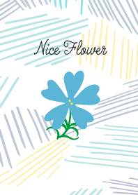 Nice Flower // Skyblue