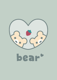 Bear Strawberry - Dullness Green