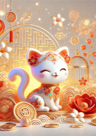 Wealth and Fortune (Lucky Cat) 002