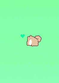 Dog happiness heart 20003