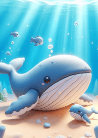 シロナガスクジラ兄弟-220