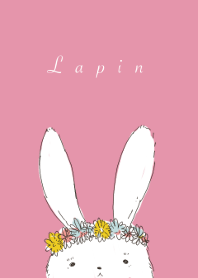 Rabbit and flowers