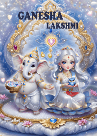 Ganesha, Lakshmi, wealthy rich JP