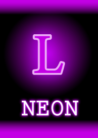 L-Neon Purple-Initial