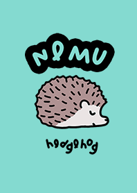 Hedgehog NEMU NEMU ice blue.