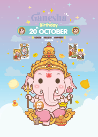 Ganesha x October 20 Birthday