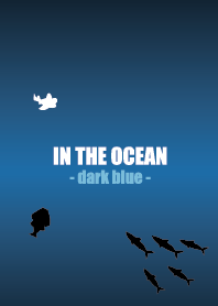 IN THE OCEAN (dark blue)