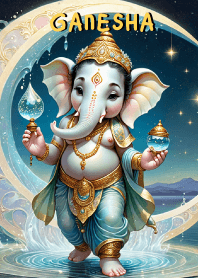 Ganesha in Songkran & Rich Theme