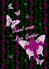 Jewel cross -Rose Garden 2-