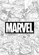 マーベル コミックス モノクロ Line 着せかえ Line Store マーベル コミックス モノクロ Line 着せかえ Line Store
