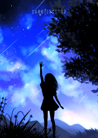 SHOOTING STAR - BLUE 8