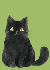 A unique cat02 moss green