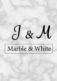 J&M-Marble&White-Initial