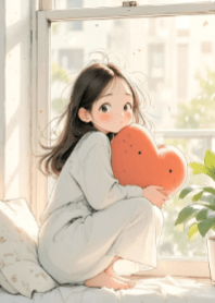 Girl in a Cozy Room V.1