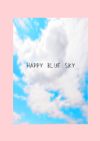 HAPPY BLUE SKY Theme/PINK
