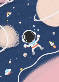 Aesthetic of Little Astronaut