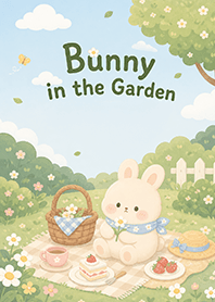 Bunnie in the Garden