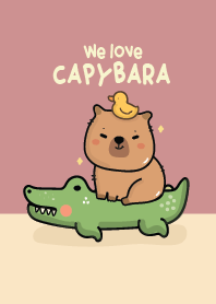 พวกเรารักคาปิบาร่า!