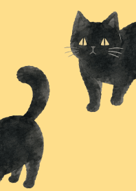 A unique cat06 brown & yellow