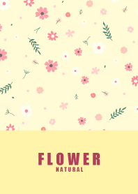 FLOWER YELLOW-NATURAL 6