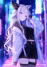 賽博龐克小貓娘 2