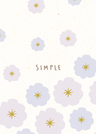 2 colors round flowers14 from Japan