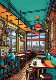 Cozy Coffee shop aDe4Ff