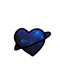 space heart7