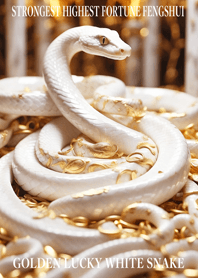 Golden White Snake of Financial Luck 19