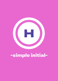 simple initial-H- THEME 70