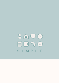SIMPLE(beige green)V.424b
