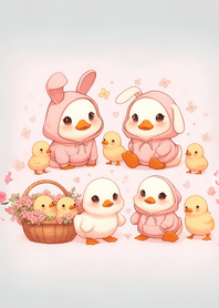 cute bunny duckling 23