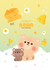 Teddy Bear Cheese Cutie Sweet