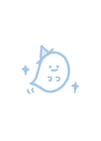 Biepo Simple 16-1 Cute ghost (blue)
