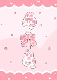 Pink Bunny><