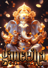 GANESHA Lucky theme Silver-Gold