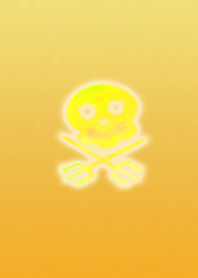 Marine Skull Yellow