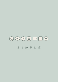 SIMPLE(beige green)V.535b