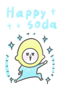 Happy lemon man and Soda 2