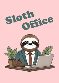 Sloth Office(pink color)