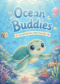 Cheerful Little Turtle