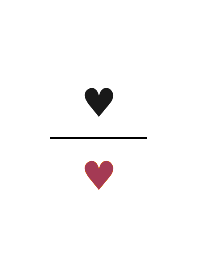 2COLOR HEART THEME 34