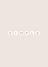 just like simplicity(ivory beige)