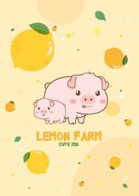 Pig Lemon Farm Kawaii