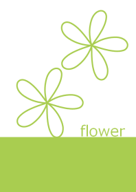 Two color and simple flower 7 from J