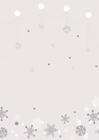 crystal of snow simple beige