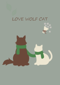 LOVE WOLF CAT (Green)