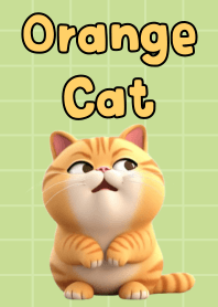 น้อนแมวส้ม : สีเขียว
